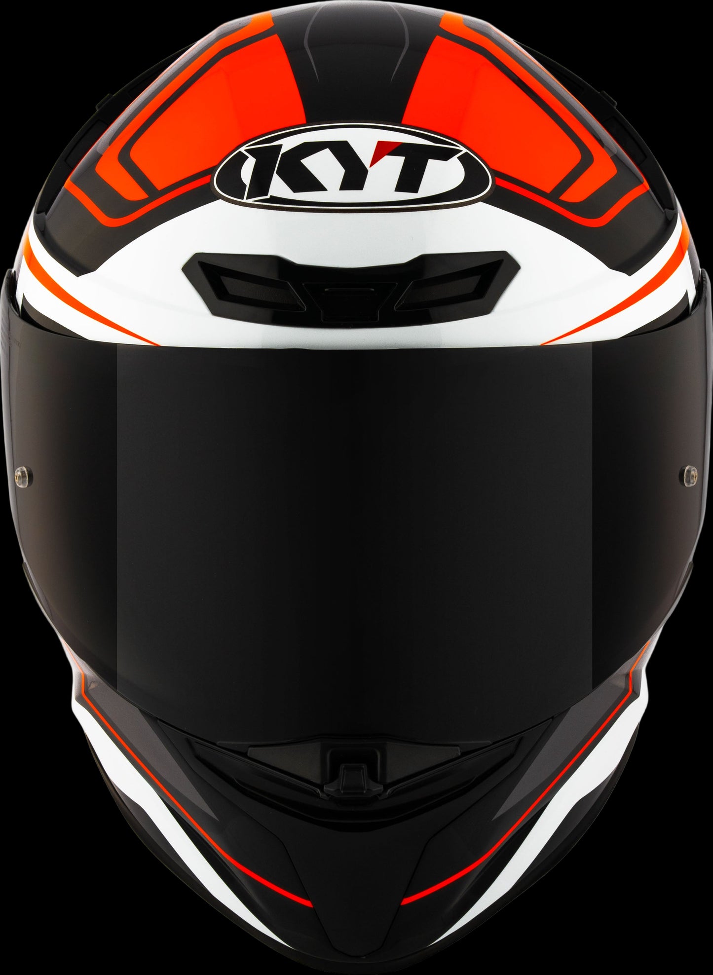 KYT TT REVO Overtech (Black/Orange)