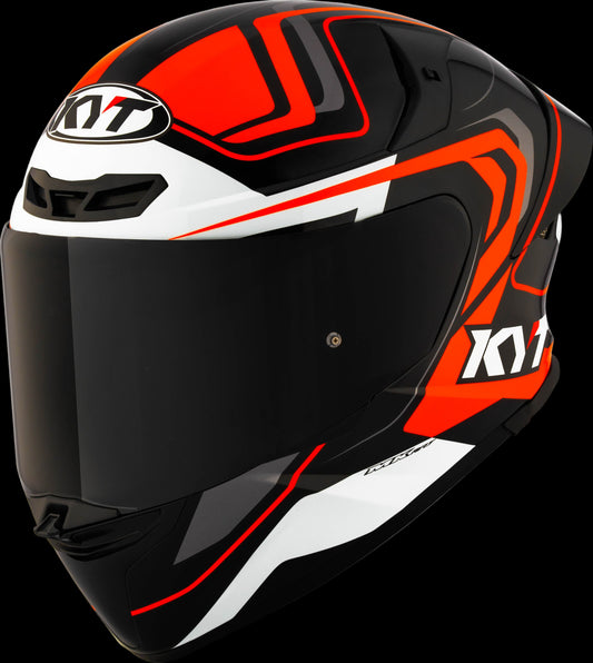KYT TT REVO Overtech (Black/Orange)