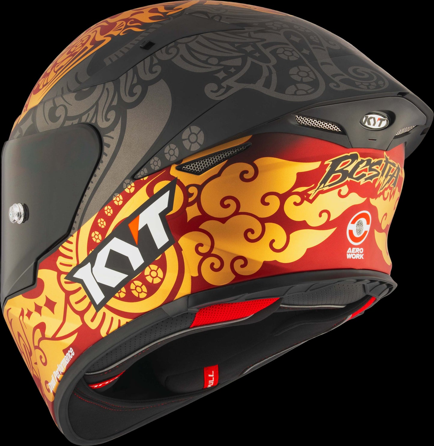 KYT TT REVO Bastianini Indonesia 2024 Replica