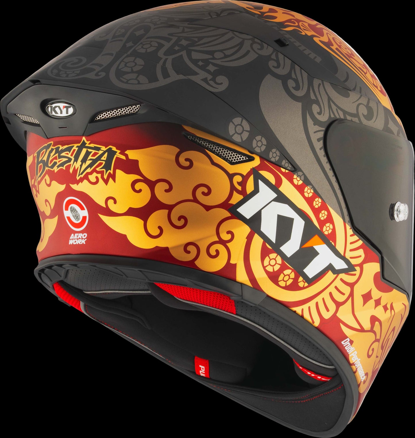 KYT TT REVO Bastianini Indonesia 2024 Replica